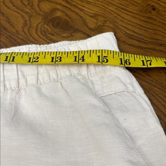 Cynthia Rowley White Linen Pants - Picture 7 of 11